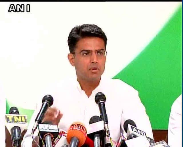 45,000 करोड़ के माइनिंग घोटाले में शामिल थीं वसुंधरा : कांग्रेस