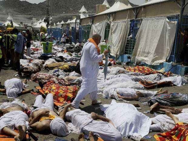 हज के दौरान हुई भगदड में मरने वाले भारतीयों की संख्या बढ कर 45 हुई