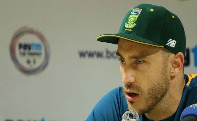 मैं बेईमान नहीं हूं : डुप्लेसिस