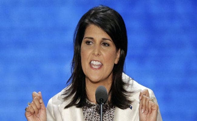 निक्की हेली होंगी ट्रंप की संयुक्त राष्ट्र दूत