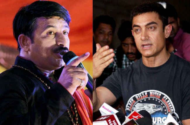 आमिर के लिए ''देशद्रोही'' शब्द का इस्तेमाल नहीं किया : मनोज तिवारी