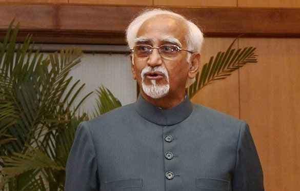 उपराष्ट्रपति हामिद अंसारी ने फिर जतायी असहिष्णुता पर चिंता