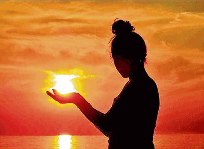 कोहरे से घिरे सूरज का एकालाप