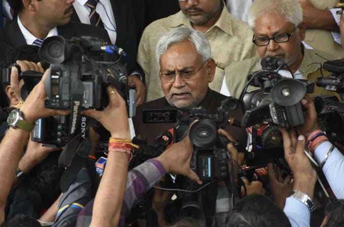 नीतीश ने भाजपा के ‘जंगलराज'' के आरोप को खारिज किया