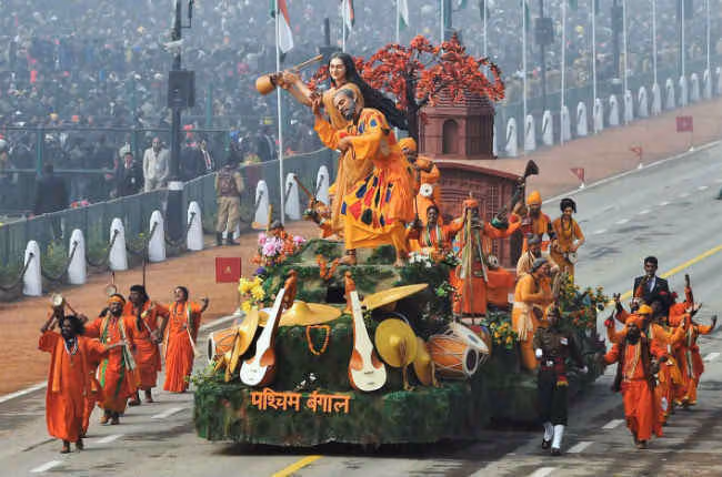 गणतंत्र दिवस: बंगाल को सर्वश्रेष्ठ झांकी का प्रथम पुरस्कार
