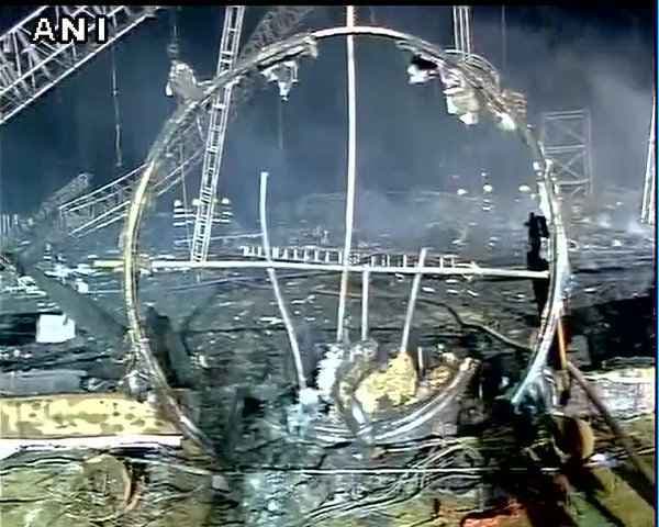 ''मेक इन इंडिया'' : सेट पर भीषण आग, बचे आमिर और अमिताभ