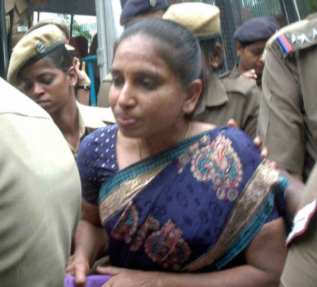 पैरोल पर बाहर आई राजीव गांधी हत्याकांड की दोषी नलिनी