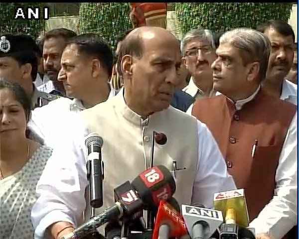 मुझे मीडिया से पता चला कि पाकिस्तान की जेआइटी 27 मार्च को भारत आ रही है : राजनाथ सिंह