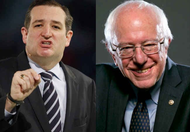 विस्कॉन्सिन प्राइमरी : क्रूज ने ट्रंप को और सैंडर्स ने हिलेरी को दिया झटका