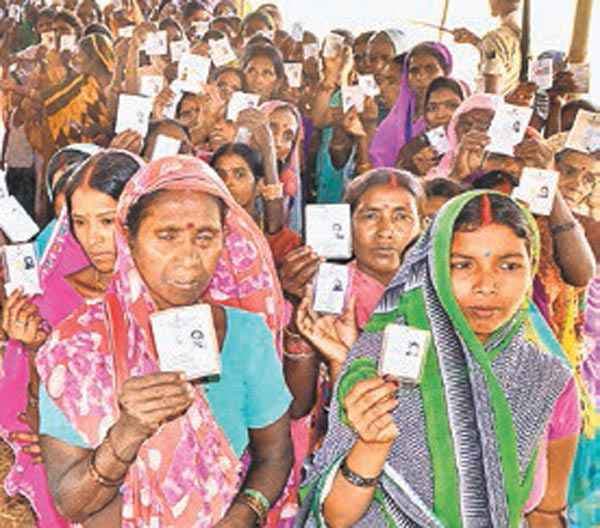 पंचायत चुनाव : पहले चरण में 55% वोट अब दूसरा चरण 28 को