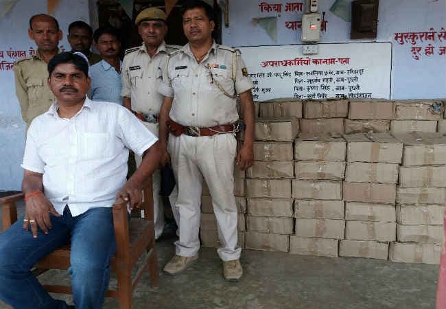 बिहार : छपरा में 900 लीटर देशी शराब बरामद