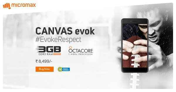 ''माइक्रोमैक्स'' ने उतारा ''4-जी कैनवस इवोक'', जानें क्या है इसमें खास