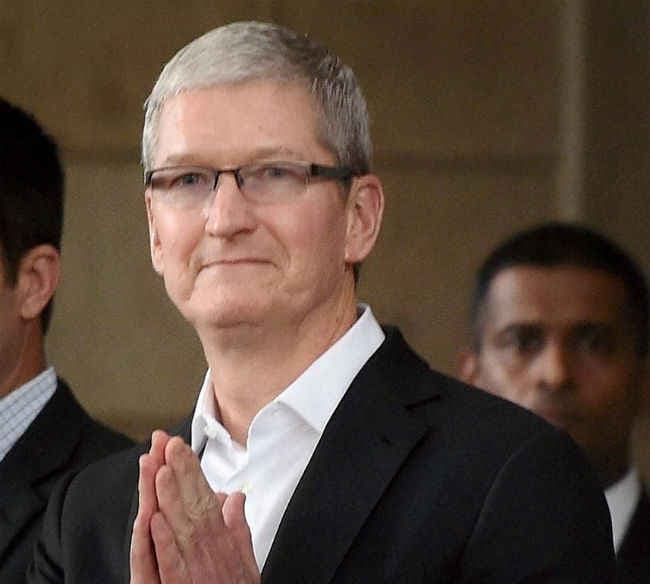 कुक ने हैदराबाद में किया एपल मैप्स विकास केंद्र का उद्घाटन