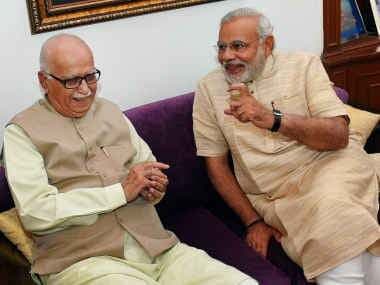 लाल कृष्ण आडवाणी ने मोदी सरकार की जमकर तारीफ की