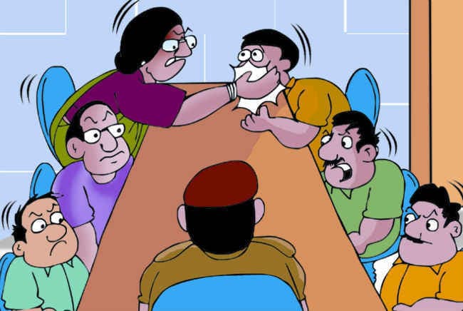 उषा सिन्हा ने मारे दो थप्पड़, तो तमतमाये बच्चा ने खोली घोटाले की दास्तां