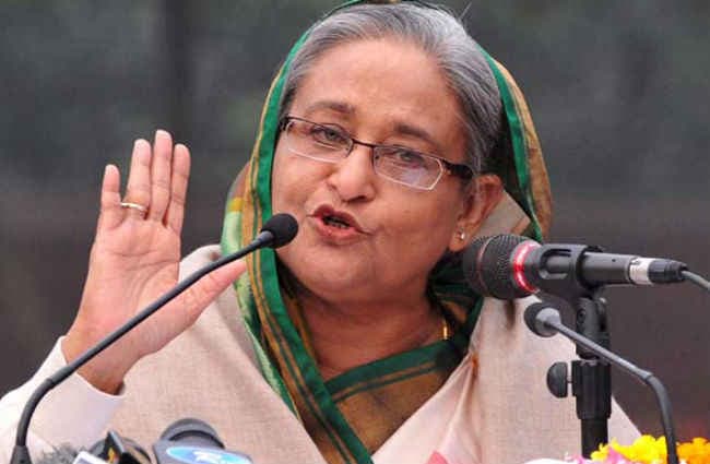 आतंकवादियों को हथियार पहुंचाने वालों का पता लगाएंगे : हसीना