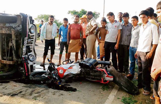 Bihar : भाजपा सांसद रामकृपाल की स्कॉर्ट गाड़ी से युवक की मौत