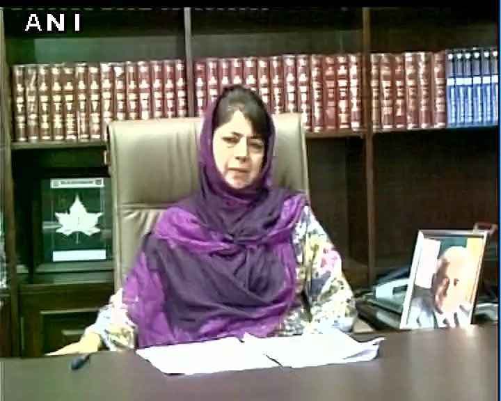 महबूबा मुफ्ती ने की शांति की अपील कहा, राज्य में शांति व्यवस्था कायम करने में मदद करें लोग