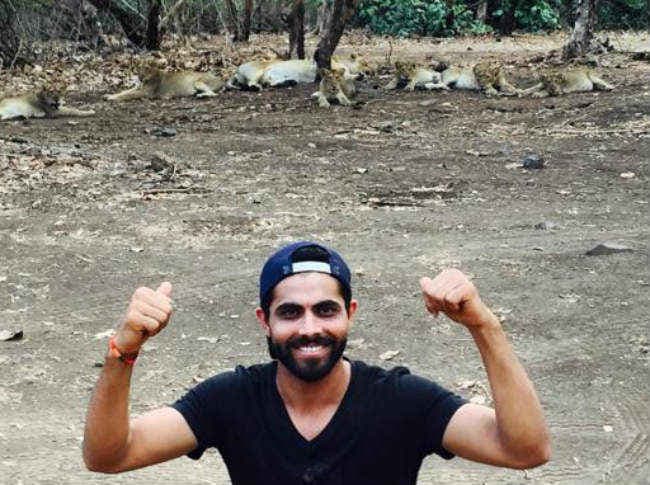 बाघ के साथ सेल्फी मामले में रवींद्र जडेजा का बयान दर्ज