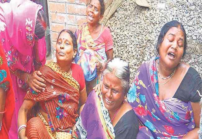 मां-बेटे की हत्या, पतोहू से पूछताछ