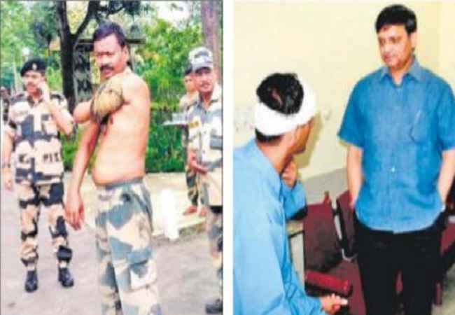 बंगाल : बीएसएफ जवानों पर गाय तस्करों का हमला, सहायक कमांडेंट सहित 8 घायल