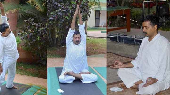 10 दिनों की विपश्यना के बाद दिल्ली लौटे अरविंद केजरीवाल