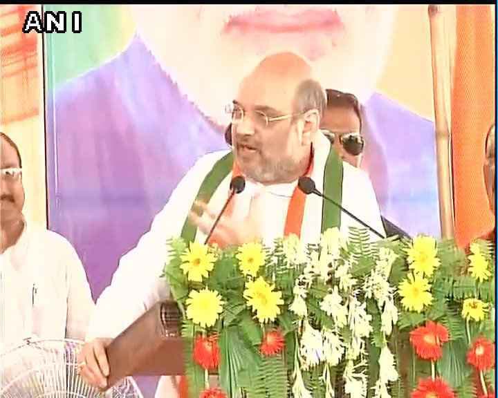 कांग्रेस ने भारत को उम्मीदों वाला देश बनने नहीं दिया : अमित शाह