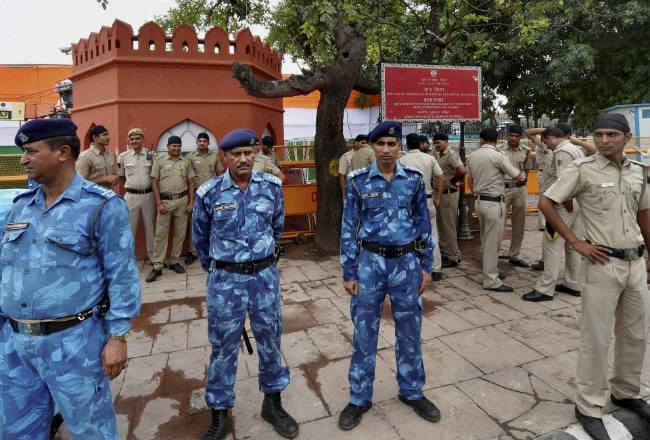लालकिले के चारों ओर रही अभूतपूर्व सुरक्षा व्यवस्था