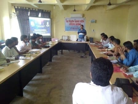 रोजगार सेवकों को दिया गया प्रशक्षिण