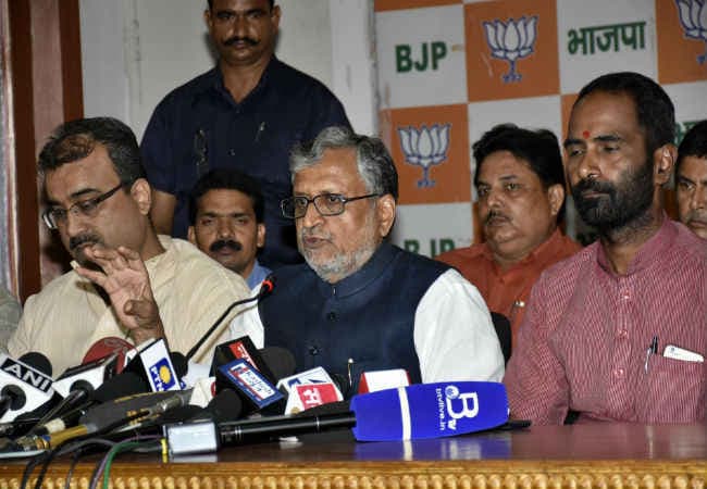 शहाबुद्दीन मामले को लेकर नीतीश सरकार पर सुशील मोदी का बड़ा हमला