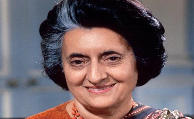 याद की गयीं इंदिरा गांधी