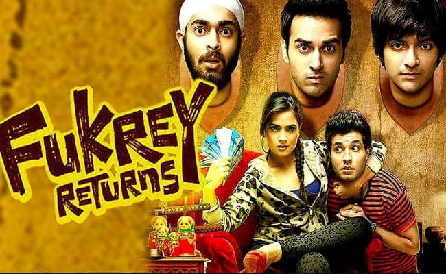 Film Review ''फुकरे रिटर्न्स'': फिर भोली पंजाबन के चंगुल में फंस गये फुकरे