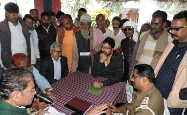 सहरसा में पूर्व जदयू विधायक पर बापू आश्रम की जमीन गलत तरीके से खरीदने पर बवाल, दिनभर चला हाई वोल्टेज ड्रामा