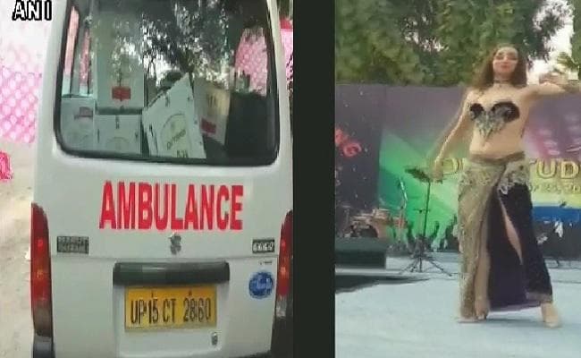 मेरठ : जश्न के लिए डॉक्टरों ने एंबुलेंस में ढोया शराब, अस्पताल में जमकर थिरकीं रशियन डांसर