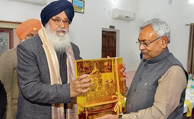 CM नीतीश ने हेलिकॉप्टर पर सवार होकर देखा, कैसे हैं प्रकाश पर्व के इंतजाम