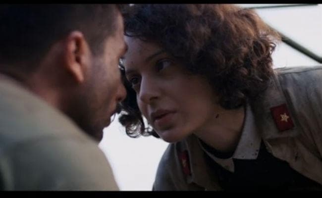 ''रंगून'' ट्रेलर: दो तरफा मोहब्ब्त की जंग, ''क्वीन'' कंगना का बोल्ड अवतार, VIDEO