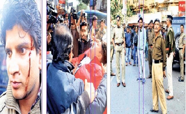 सिलीगुड़ी. नक्सलबाड़ी में एसएफआइ और टीएमसीपी समर्थक टकराये छात्र संघ चुनाव हुआ लहूलुहान