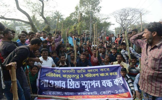 बंगाल : भांगड़ में भय, आतंक व सनसनी का वातावरण व्याप्त