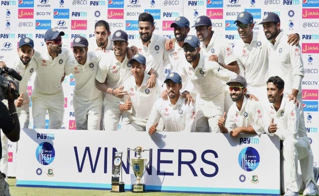 #IndvBan : बांग्लादेश को हराकर भारत का अजेय अभियान जारी, लगातार 19 टेस्ट जीतकर कोहली ने गावस्कर का रिकॉर्ड तोड़ा