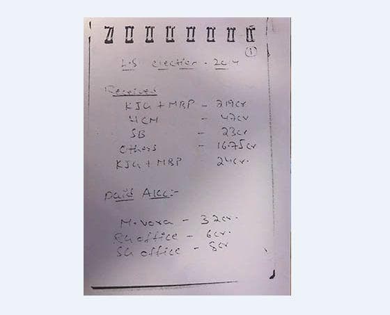 दिल्ली तक पहुंच सकती है कर्नाटक डायरी मामले में जांच की आंच, कई बड़े कांग्रेसी नेता से हो सकती है पूछताछ