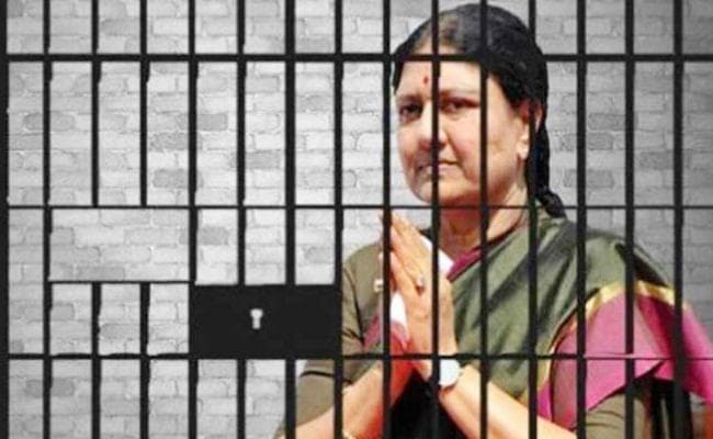 जेल में शशिकला की ठाठ, एसी, हीटर, गद्दे जैसी सुविधाएं मिलीं