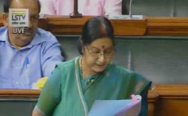 किडनी ट्रांसप्लांट के बाद पहली बार लोस में बोलीं सुषमा, अमेरिका में भारतीयों की सुरक्षा पर भरोसा जताया