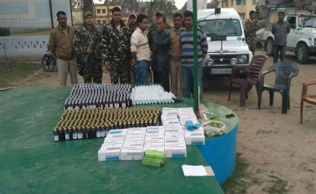 भारत-भूटान बॉर्डर से बरामद हुआ लाखों का खतरनाक ड्रग्स, दो गिरफ्तार
