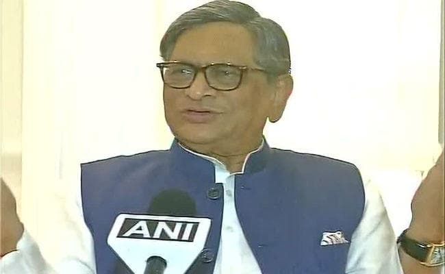 कांग्रेस पार्टी को पुनर्निर्माण की जरूरत, लेकिन नेतृत्व गंभीर नहीं : एसएम कृष्णा