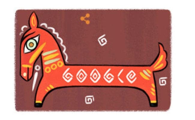 जैमिनी राय के जन्मदिन पर डूडल बनाकर गूगल ने दिया कुछ इस तरह से बधाई