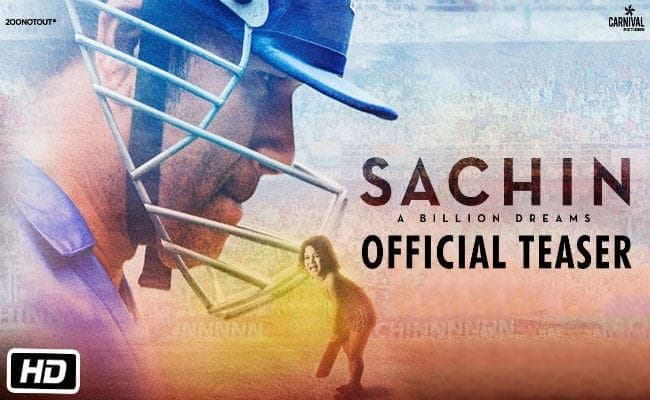 सचिन की बायोपिक ‘सचिन: ए बिलियन ड्रीम्स'' का पहला गाना रिलीज