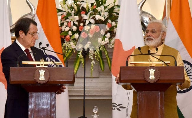 साइप्रस के राष्ट्रपति से मिले मोदी, ‘आतंक के कारखानों'' को शरण देने वालों पर कड़ी कार्रवाई का आह्वान