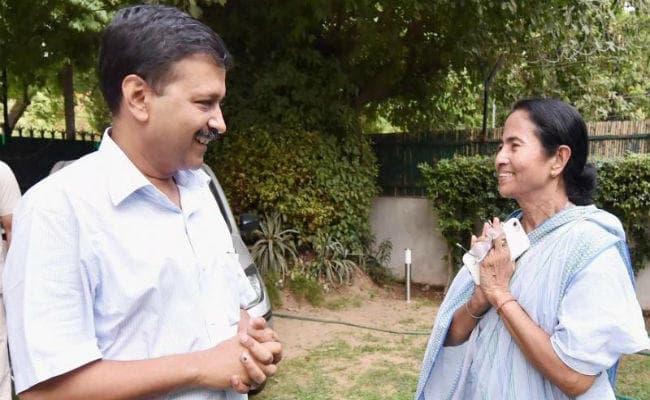 राष्ट्रपति चुनाव: सोनिया गांधी से गुफ्तगू के बाद अब अरविंद केजरीवाल से ममता ने की मुलाकात