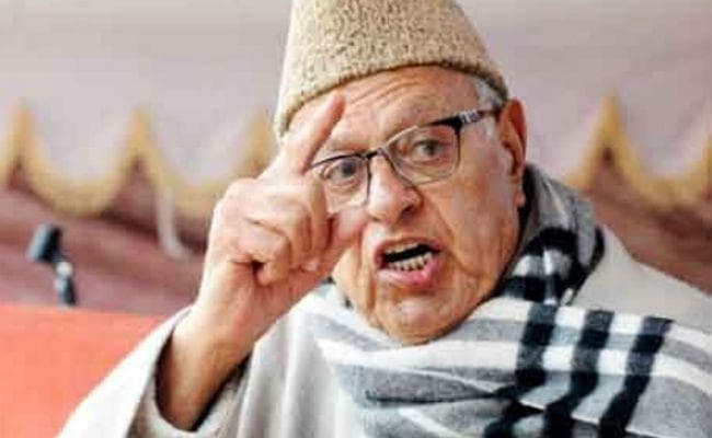 जम्मू-कश्मीर को बचाना है तो राज्यपाल शासन लगाया जाए : फारुक अब्दुल्ला