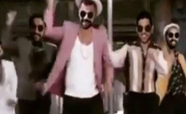 VIDEO: भोजपुरी गाना ''लॉलीपॉप लागेलू'' पर कोहली के साथ टीम इंडिया ने लगाया ठुमका